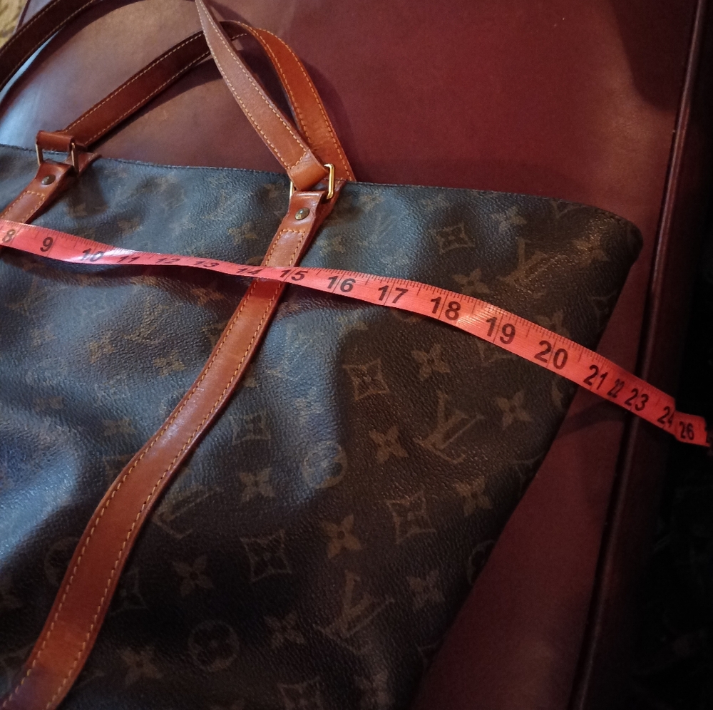 Louis Vuitton Brown Travel Luggage Bag Grande